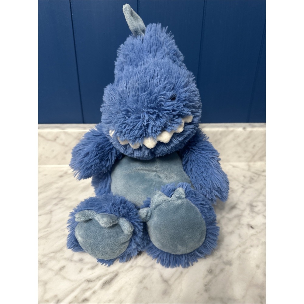 Warmies Cozy Plush BLUE BABY DINOSAUR Fully Microwavable Lavender‎ Scented Toy